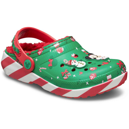 Crocs (Green, 11 (Adults')) Crocs Disney Christmas Thermoplastic Multi Clogs
