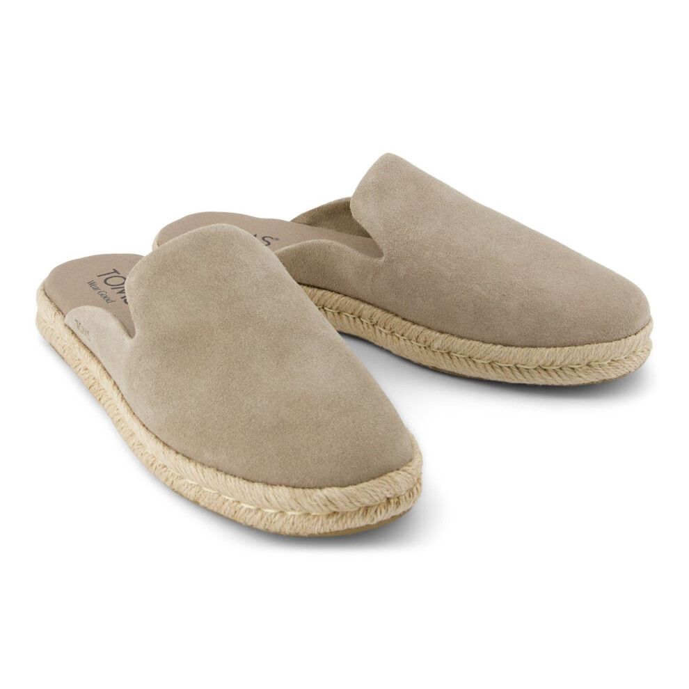 New Toms Women's (, 5 (Adults')) Santiago Mule Leather Dune Mules Brown