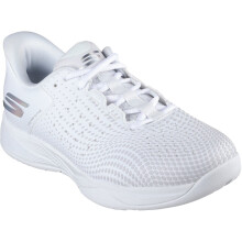(White, 5 (Adults')) Skechers Performance Slip-ins Relaxed Fit Viper Court Reload Polyurethane Women's White Trainers