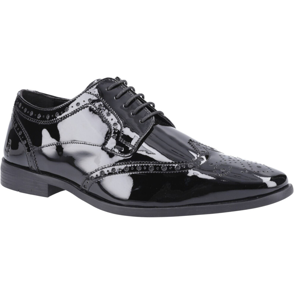 Hush Puppies (, 7 (Adults')) Elliot Leather Men's Brogues Shoes Black