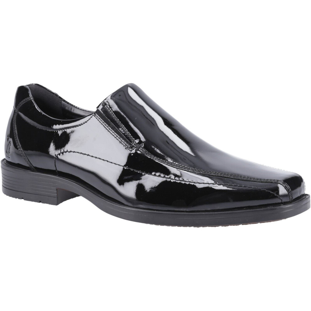 Hush Puppies (, 6 (Adults')) Brody Leather Men's Slip-On Shoes Black