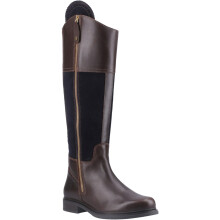 (Brown, 7 (Adults')) Cotswold Buscot Leather Women's Brown/Navy Boots