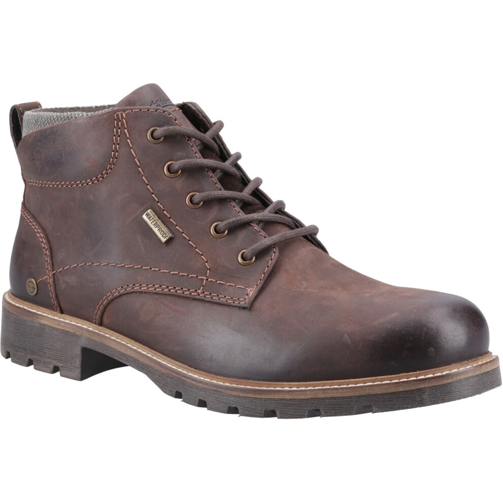 Cotswold Men's Moreton Waterproof Leather Flat Ankle Boots - Brown - Size 10 (44) - Image 4