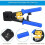 Professional EZ Pass Through Crimp Tool - Ratchet Crimper - Wire Stripper for Old Internet Connector 4