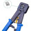 Professional EZ Pass Through Crimp Tool - Ratchet Crimper - Wire Stripper for Old Internet Connector 3