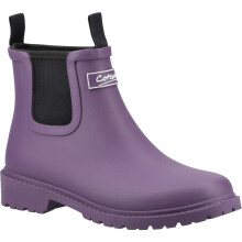 (Purple, 8 (Adults')) Cotswold Barton TPR+Neoprene Women's Purple Wellington Boots