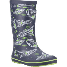 (Blue, 13 (Adults')) Cotswold Charlbury Rubber Multicoloured Wellington Boots