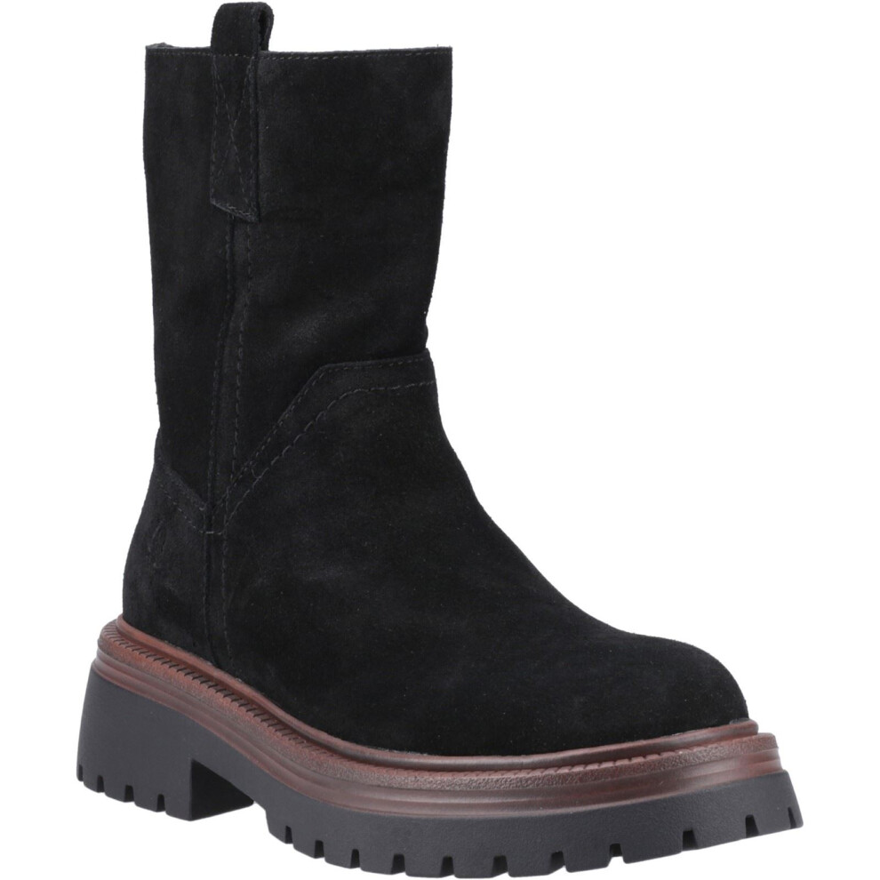 Hush Puppies (Black, 5 (Adults')) Rebecca Suede Women's Black Boots