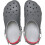 Crocs (Grey, 8 (Adults')) Crocs Classic Turbo Clog Thermoplastic Slate Grey Clogs 5