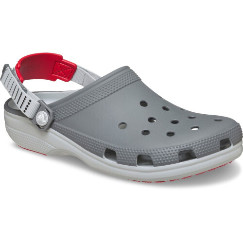 Crocs (Grey, 8 (Adults')) Crocs Classic Turbo Clog Thermoplastic Slate Grey Clogs