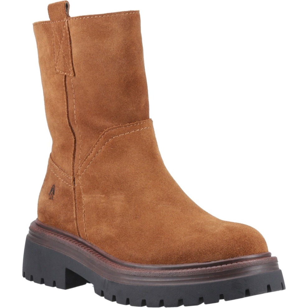 (Brown, 3 (Adults')) Hush Puppies Rebecca Suede Women's Tan Boots