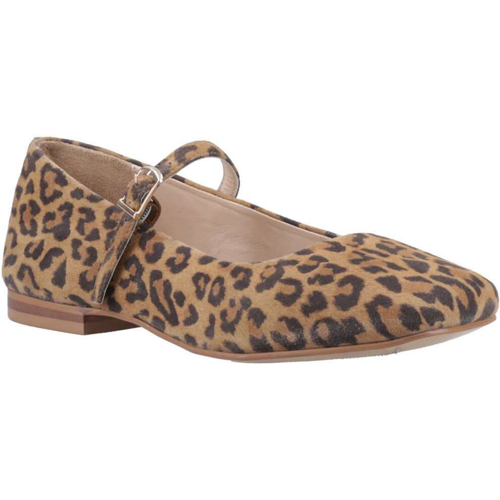 Hush Puppies Women's Brown (, 5 (Adults')) Pasha Suede Leopard Shoes