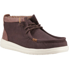 HEYDUDE CLASSIC WALLY MID GRIP R VIN 44322 |42| MOLE BROWN/DOWNTOWN BROWN