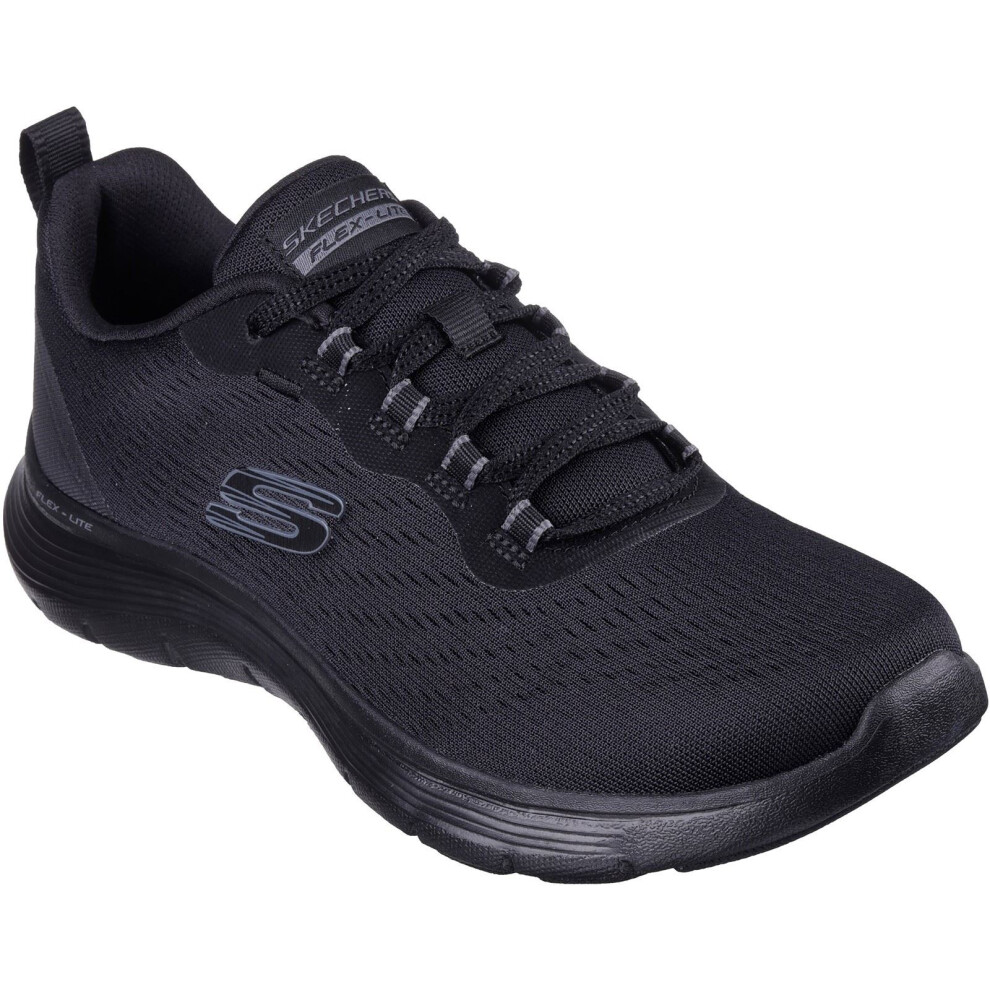 (Black, 5 (Adults')) Skechers Flex Appeal 5.0 Textile Women's Black Trainers