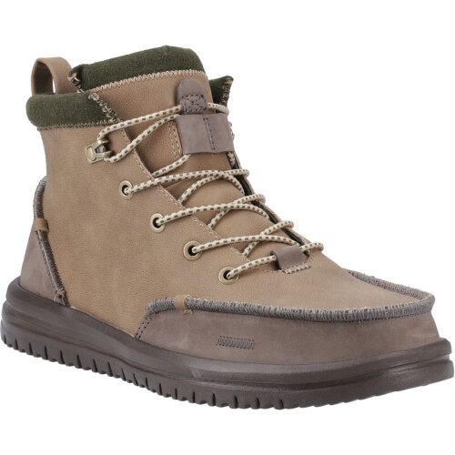 Hey Dude Bradley Classic Tumbled Schnür-Mokassin - Nut