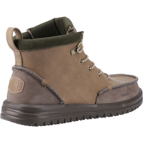 Hey Dude Bradley Classic Tumbled Schnür-Mokassin - Nut 1