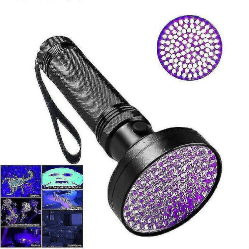 Uv Led Scorpion Detector Hunter Finder Ultra Violet Blacklight Flashlight Banknote Checking Lamp