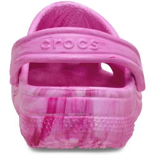 Crocs (Pink, 5 (Adults')) Crocs Classic Marbled Clog Thermoplastic Pink/Multi Clogs 1