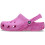 Crocs (Pink, 8 (Adults')) Crocs Classic Marbled Clog Thermoplastic Pink/Multi Clogs 6