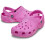 Crocs (Pink, 5 (Adults')) Crocs Classic Marbled Clog Thermoplastic Pink/Multi Clogs 3