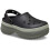 Crocs (Black, 3 (Adults')) Crocs Classic Stacked Thermoplastic Black Clogs 1