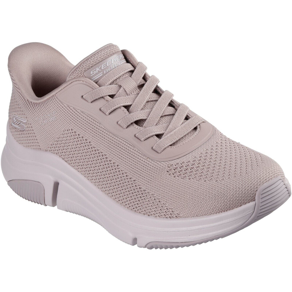 Skechers (Pink, 5 (Adults')) Bobs Sparrow Flex Too You Textile Women's Blush Trainers