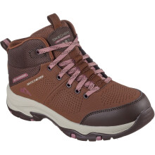 (Brown, 5 (Adults')) Skechers Trego Trail Destination Polyurethane Women's Brown/Multi Hiking Boots