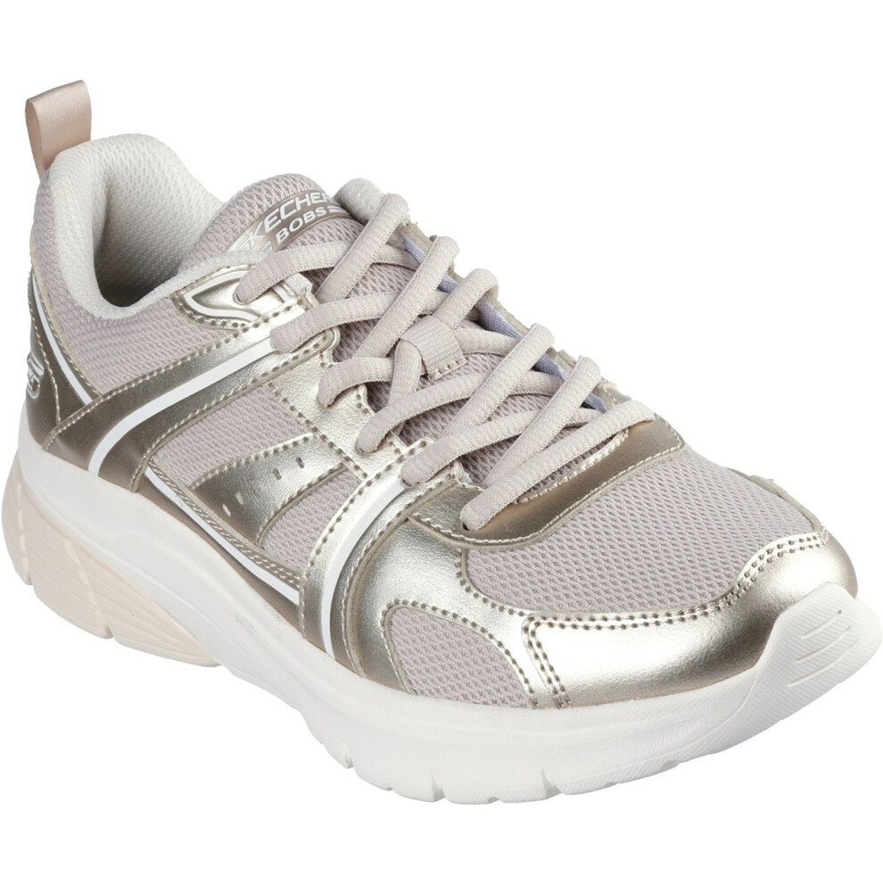 Skechers (Gold, 7 (Adults')) Bobs Vamos Women's Gold Trainers