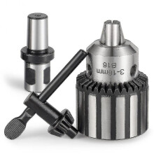 Duty 1/2 Inch (1-1m) Chuck with 3/4 Inch Weldon Shank Adapter