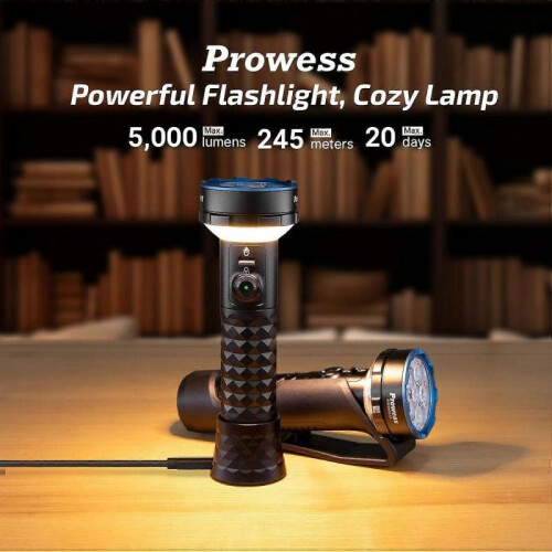 USB Rechargeable High Lumen 5000 Lumen Multi-Purpose LED Flashlight, Black, 1 Pcs 2