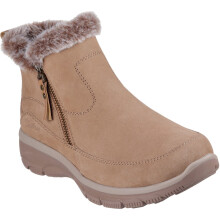 (38) Skechers EASY GOING COOL ZIP Damen Casual Boots in Tan