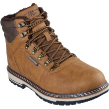 (Brown, 8 (Adults')) Skechers Corado Memphis Men's Wheat Ankle Boots