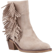(Brown, 6 (Adults')) Rocket Dog Yankee Faux Suede Women's Taupe Heeled Ankle Boots