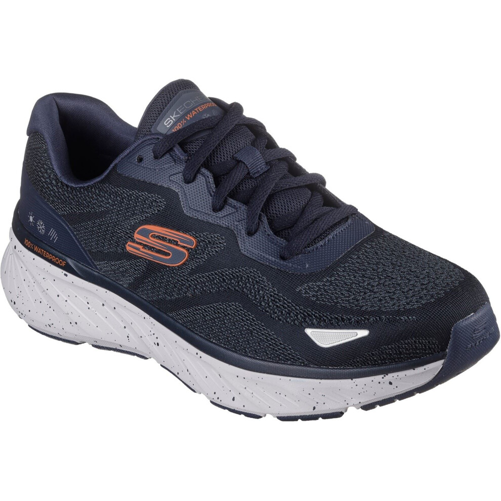 Skechers (, 6 (Adults')) Edgeride Konzo Textile Men's Navy/Orange Trainers Blue