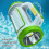 LED Handheld Flashlight, Large Wide Illumination Range White And Green, Suitable for Camping, Hiking 4