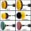 Power Drill Brush Attachment with 6 Inch Extender/4 Brushes/6pcs Pads 2