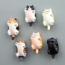 Pack Funny Cat Fridge Magnets Office Magnets Kitchen Decor Refrigerator Cat Decorations, Perfect For