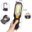 LED Work Light Rechargeable Cob Inspection Light, Portable Handheld USB Flashlight Flashlight Rotata 2