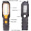 LED Work Light Rechargeable Cob Inspection Light, Portable Handheld USB Flashlight Flashlight Rotata 5