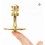 Fingertip Gyroscope Decompression Ornament Sixth Generation Silver 3
