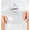 Fingertip Gyroscope Decompression Ornament Sixth Generation Silver 5