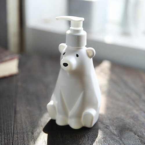 Polar Bear Soap Dispenser Push Type Soap Dispenser