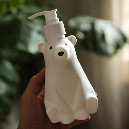 Polar Bear Soap Dispenser Push Type Soap Dispenser 2