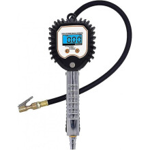 Car Tire Inflation Pressure Gauge 255 Psi Tire Inflator Tire Accessories Wide Backlit LCD Screen Tir