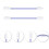 (Purple, One size) Double Sided Cotton Swab With Storage Case 1