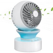 Electric desk fan desktop silent cooling fan for bedroom office outdoor