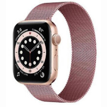 (As show, One size) Band For Apple Watch Series 6 / Se 38mm 40mm Women, Mesh Woven Stainless Steel Watchband Feminine Strap Wristband Replacement For Iwatch Se Series 6 5
