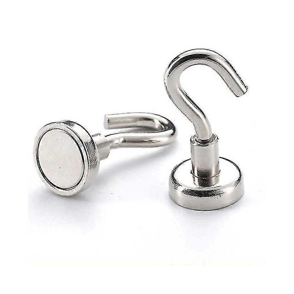 (As Show, One Size) 2Pcs Magnetic Hooks Extra Strong Magnet With Hook For Fridge Heavy Duty Hook 6902676349848