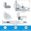 A3 drawing board set technical drawing table metric 51*37 cm 3