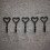 5 Pack Heart Shaped Hooks Decorative Hooks Heart Shaped Wall Hooks Cast Iron Coat Hooks 2